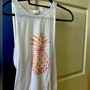 Oversized pineapple coverup